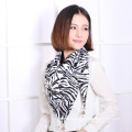 Poly Printed Triangle Scarf (12-BR280320-1.2)